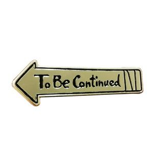 COPY - To Be Continued JoJo's Bizarre Adventure Manga Enamel Pin 406-1
